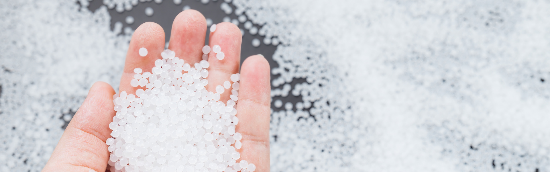 高品质塑料粒子特写