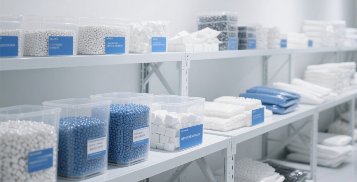 塑料原材料产品展示